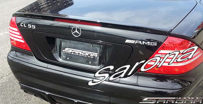 Custom Mercedes CL  Coupe Trunk Wing (2000 - 2006) - $289.00 (Part #MB-111-TW)